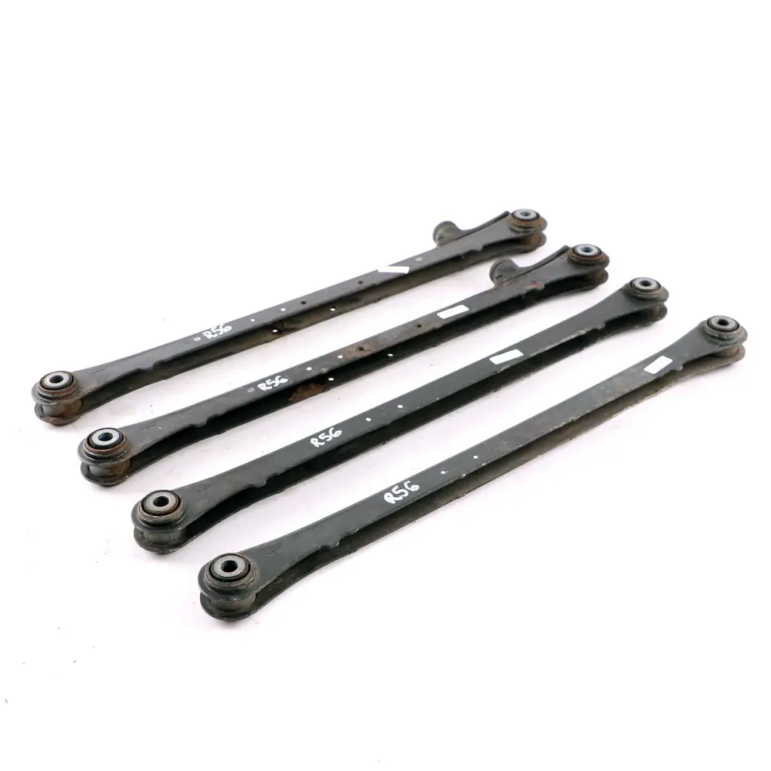 Juego de balancines brazo superior inferior del eje trasero para MINI Cooper R50 R56 con número de pieza 6768724/6768726 MINI Cooper R50 R56 Juego de balancines brazo superior inferior del eje trasero - SKU 6768724/6768726 - Número de pieza 6768724/6768726