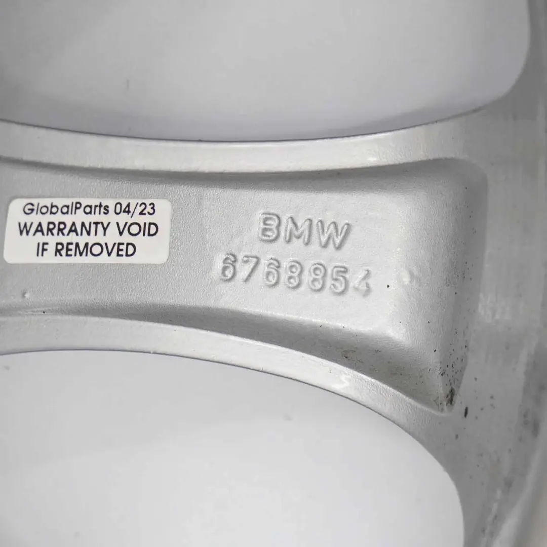 BMW E90 E91 E92 E93 Silver Wheel Alloy Rim V-Spoke 188 17" 8J ET:34 - SKU 6768854-4 - Part number 6768854