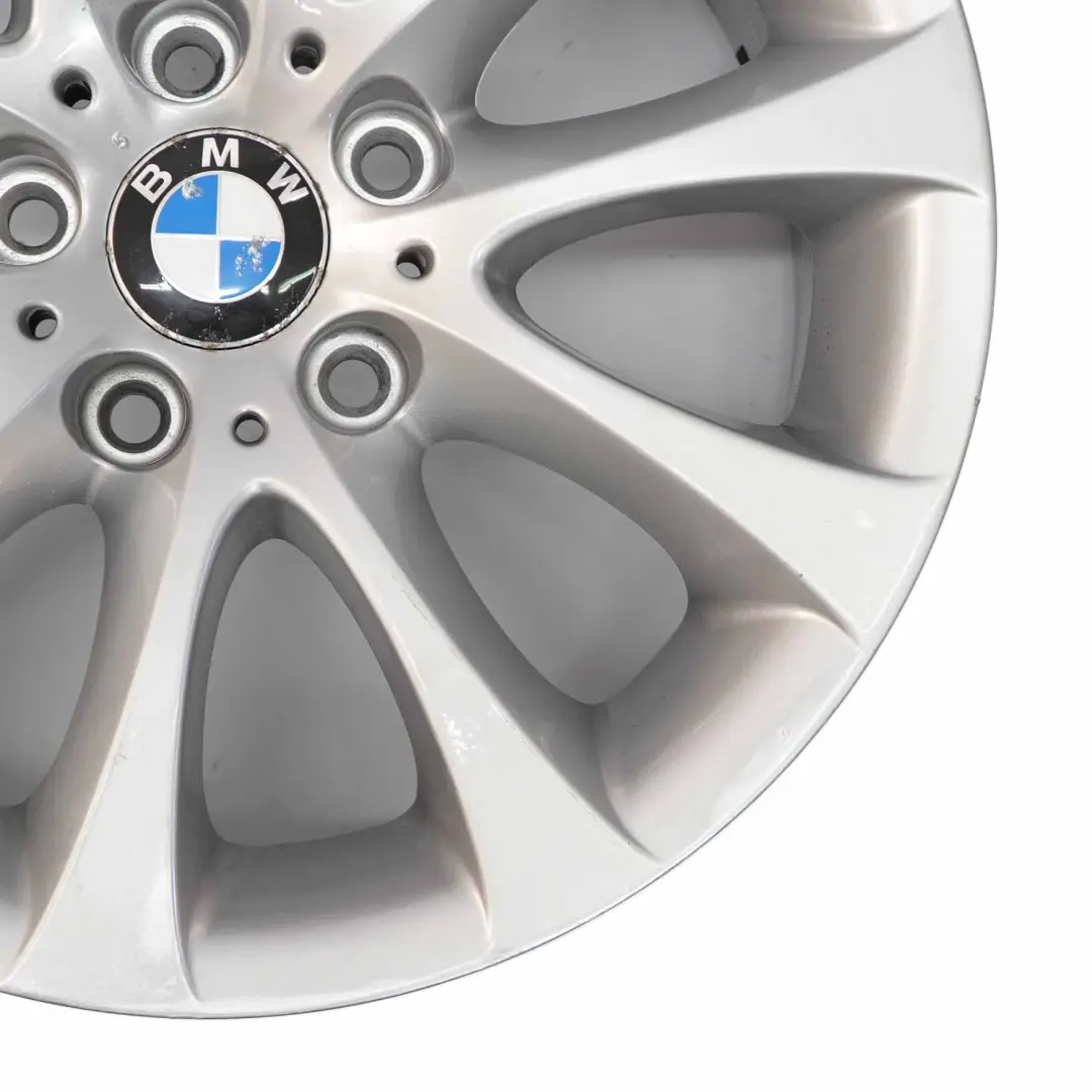 Alloy Rim V-Spoke 188 17" 8J ET:34 to BMW E90 E91 E92 E93 Silver Wheel with Part number 6768854 BMW E90 E91 E92 E93 Silver Wheel Alloy Rim V-Spoke 188 17" 8J ET:34 - SKU 6768854-4 - Part number 6768854