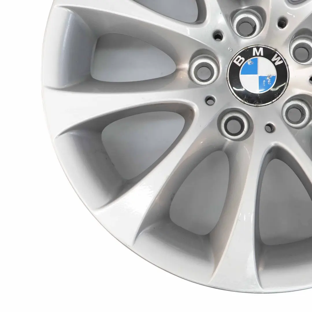 Alloy Rim V-Spoke 188 17" 8J ET:34 to BMW E90 E91 E92 E93 Silver Wheel with Part number 6768854 BMW E90 E91 E92 E93 Silver Wheel Alloy Rim V-Spoke 188 17" 8J ET:34 - SKU 6768854-4 - Part number 6768854