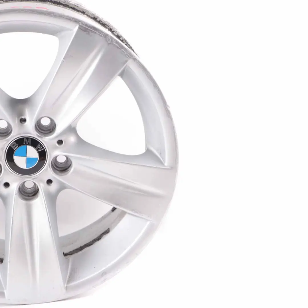 Front Wheel Alloy Rim 18" Star Spoke 189 8J ET:34 to BMW E90 E91 E92 Silver with Part number 6768858 BMW E90 E91 E92 Silver Front Wheel Alloy Rim 18" Star Spoke 189 8J ET:34 - SKU 6768858-5 - Part number 6768858