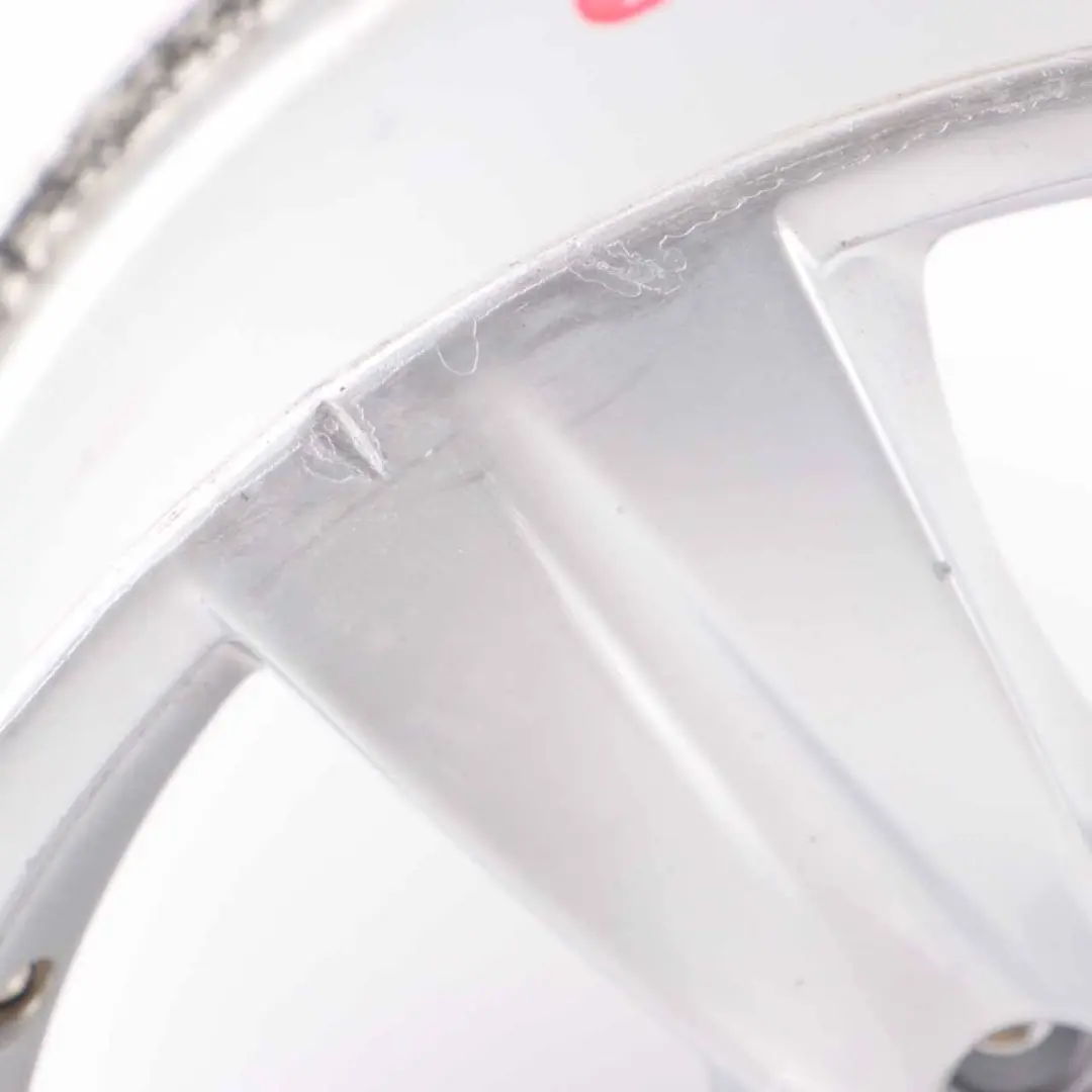 Front Wheel Alloy Rim 18" Star Spoke 189 8J ET:34 to BMW E90 E91 E92 Silver with Part number 6768858 BMW E90 E91 E92 Silver Front Wheel Alloy Rim 18" Star Spoke 189 8J ET:34 - SKU 6768858-5 - Part number 6768858