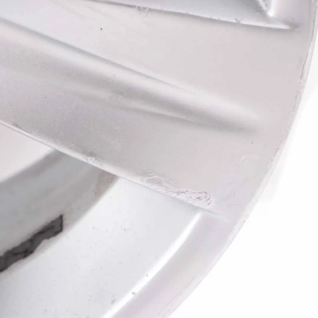 Front Wheel Alloy Rim 18" Star Spoke 189 8J ET:34 to BMW E90 E91 E92 Silver with Part number 6768858 BMW E90 E91 E92 Silver Front Wheel Alloy Rim 18" Star Spoke 189 8J ET:34 - SKU 6768858-5 - Part number 6768858