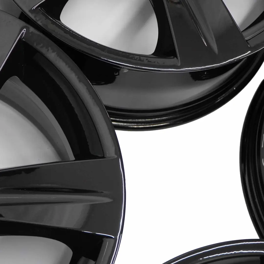 BMW E90 E91 Set completo 4x cerchi in lega nero 18" stelle razze 189 - SKU 6768858/6768859 - Numero di parte 6768858/6768859