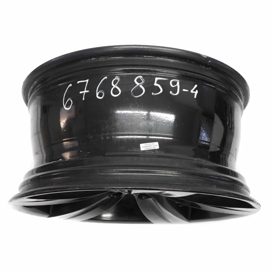 BMW E90 E91 E92 Schwarz Hinten Felge Alufelge 18" Sternspeiche 189 8,5J ET:37 - SKU 6768859-4 - Teilenummer 6768859