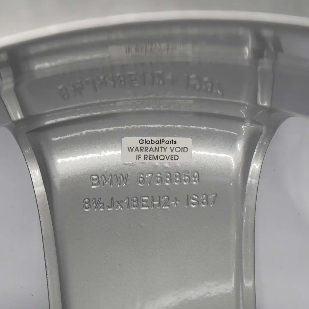 Alloy Rim 18" Star Spoke 189 8,5J ET:37 für BMW 3 Series E90 E91 E92 E93 Rear Wheel mit Teilenummer 6768859 BMW 3 Series E90 E91 E92 E93 Rear Wheel Alloy Rim 18" Star Spoke 189 8,5J ET:37 - SKU 6768859 - Teilenummer 6768859