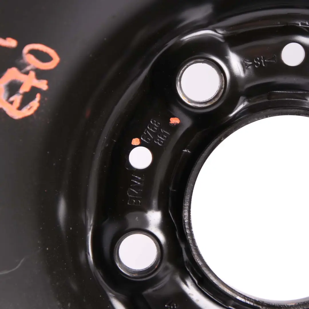 Roue De Secours Compact Acier Noir Pneu 155/85 18" 5J ET:14 pour BMW X5 E70 à propos du numéro de pièce 6768861 BMW X5 E70 Roue De Secours Compact Acier Noir Pneu 155/85 18" 5J ET:14 - SKU 6768861 - Numéro de pièce 6768861