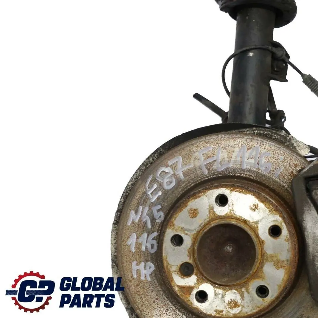 BMW 1 E87 116i N45 Front Left N/S spring strut brake suspension leg hub axle - SKU 6768915-1 - Part number 6768915