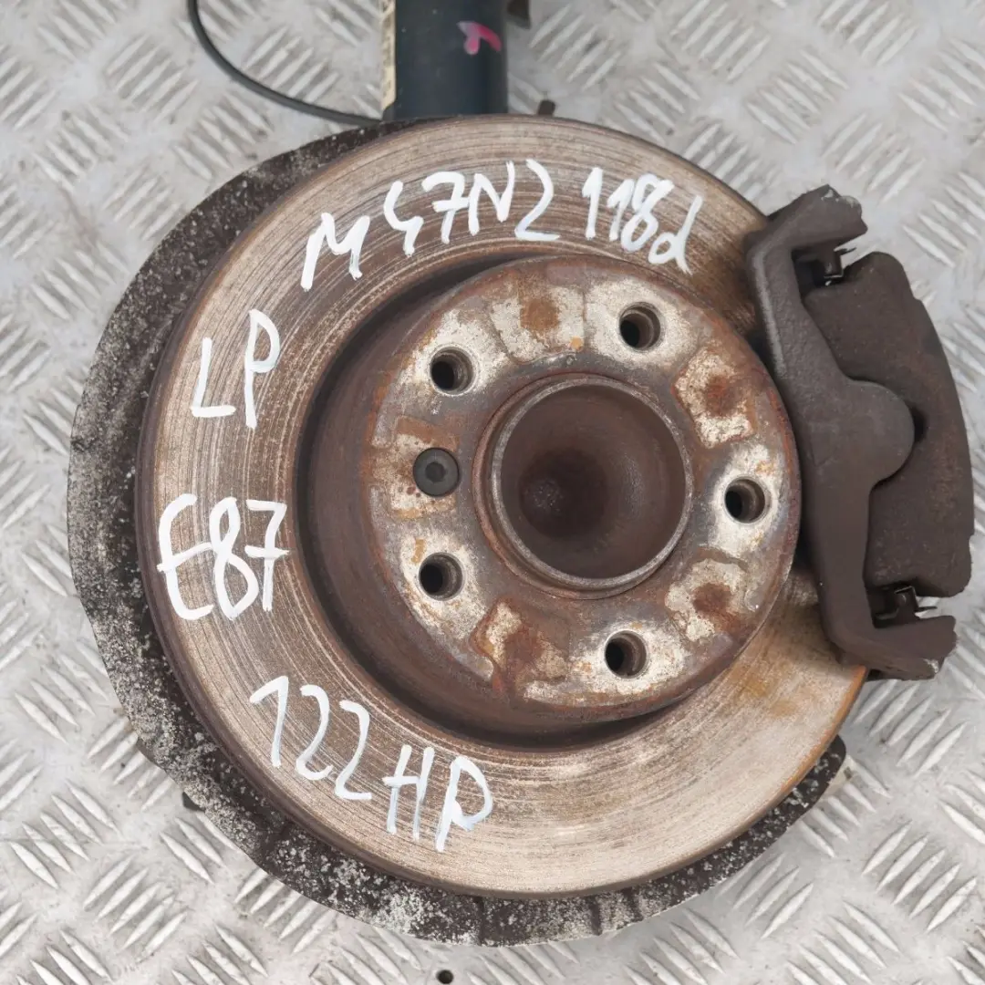 M47N2 Front Left N/S Spring Strut Brake Suspension Leg Hub to BMW 1 Series E87 118d with Part number 6768915 BMW 1 Series E87 118d M47N2 Front Left N/S Spring Strut Brake Suspension Leg Hub - SKU 6768915-2 - Part number 6768915