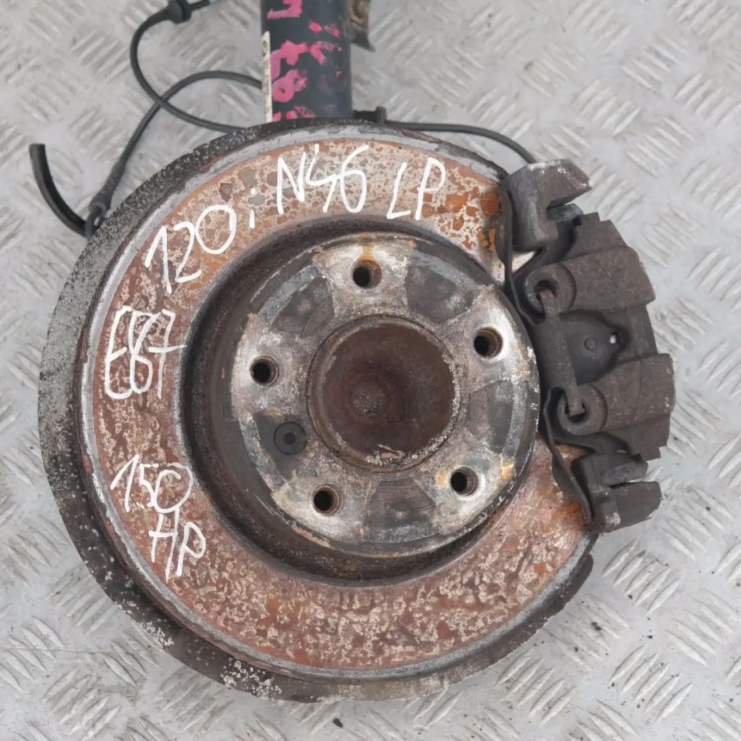 N46 Front Left N/S Spring Strut Brake Suspension Leg Hub to BMW 1 Series E87 120i with Part number 6768915 BMW 1 Series E87 120i N46 Front Left N/S Spring Strut Brake Suspension Leg Hub - SKU 6768915-3 - Part number 6768915