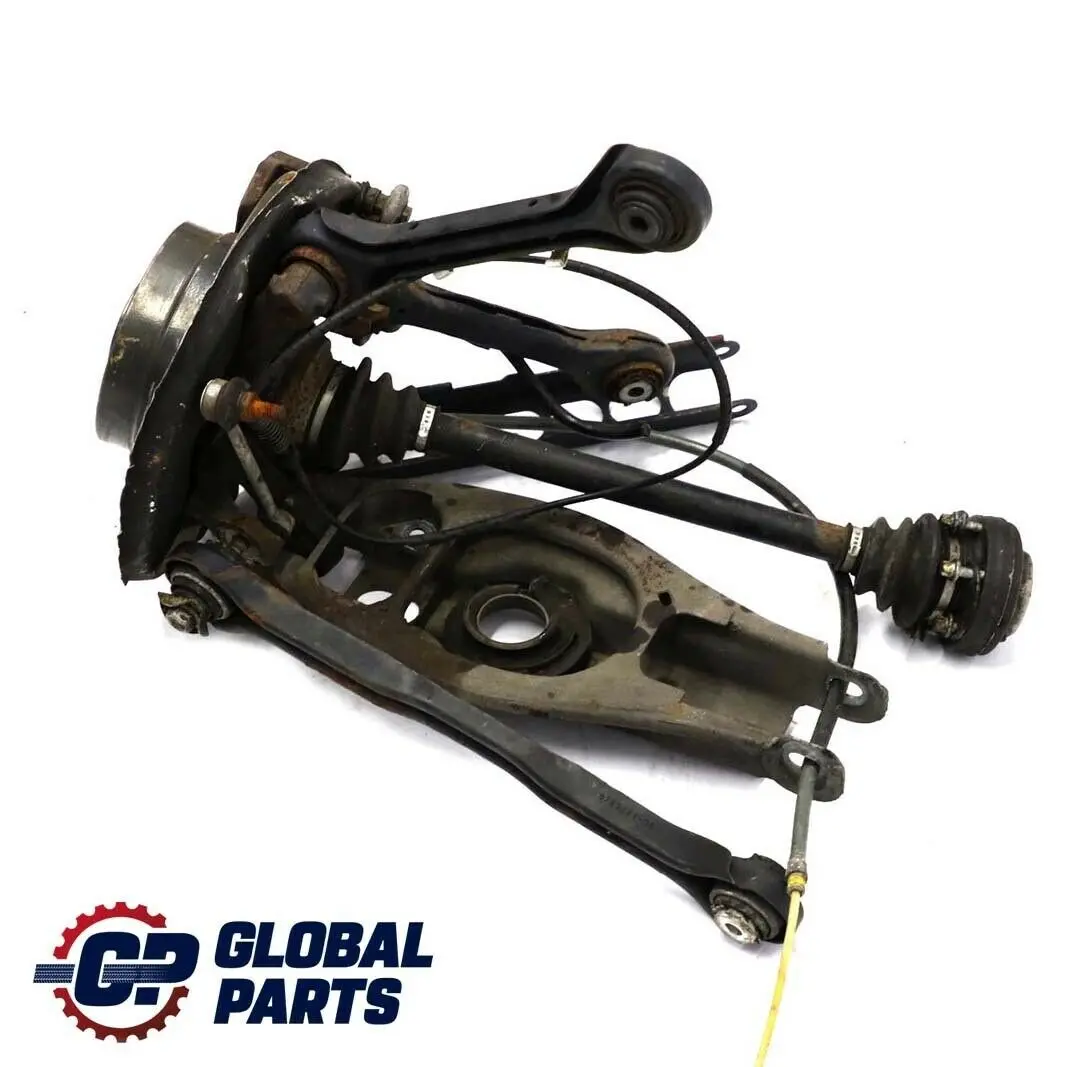 M47N2 trasera izquierda Pierna Suspension Eje Freno Disco Hub para BMW E87 118d con número de pieza 6768917 BMW E87 118d M47N2 trasera izquierda Pierna Suspension Eje Freno Disco Hub - SKU 6768917-1 - Número de pieza 6768917