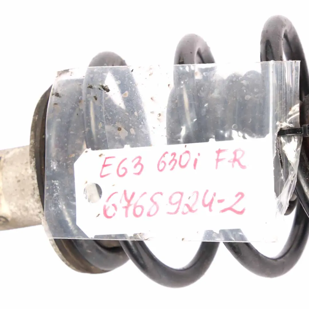 BMW E63 630i N52 Front Right O/S Suspension Leg Wheel Hub Brake Caliper Disc - SKU 6768924-1 - Part number 6768924