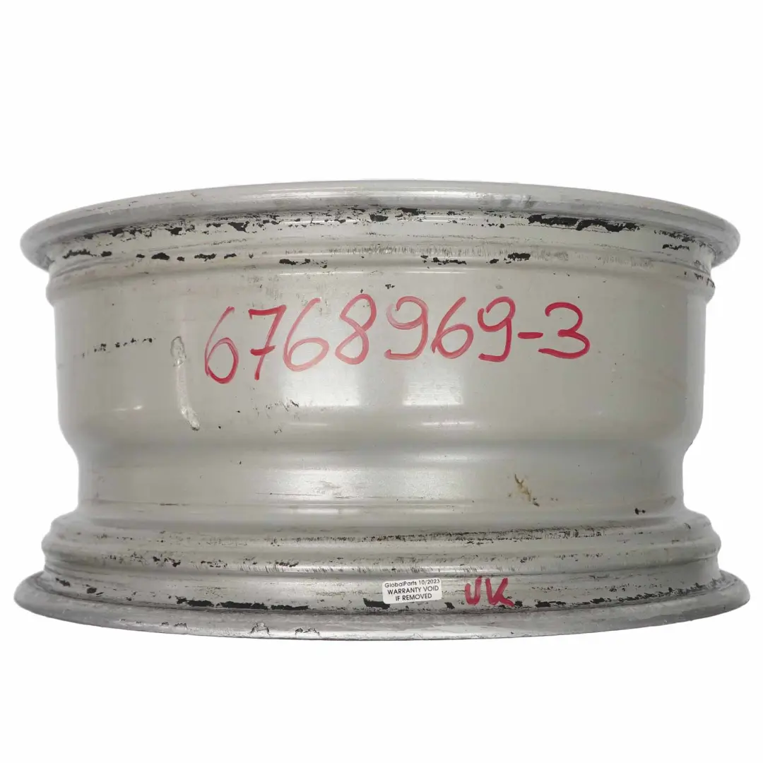 BMW E90 E91 Silver Alloy Wheel Rim 17" ET:34 8J Spider Spoke 187 - SKU 6768969-3 - Part number 6768969
