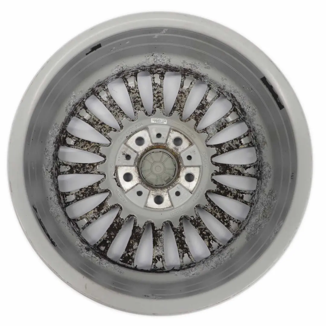 BMW E90 E91 Silver Alloy Wheel Rim 17" ET:34 8J Spider Spoke 187 - SKU 6768969-3 - Part number 6768969