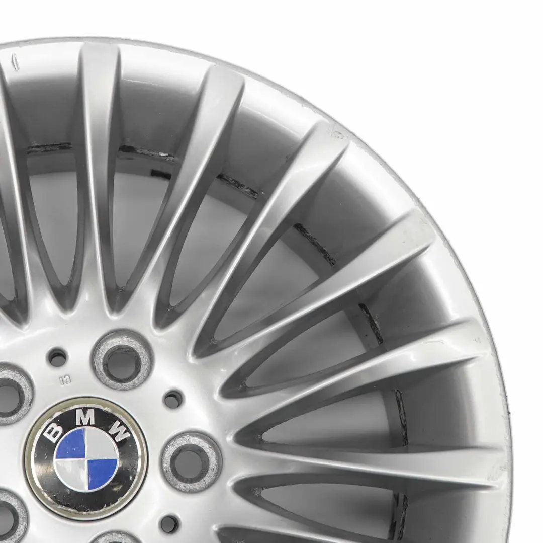 BMW E90 E91 Silver Alloy Wheel Rim 17" ET:34 8J Spider Spoke 187 - SKU 6768969-3 - Part number 6768969
