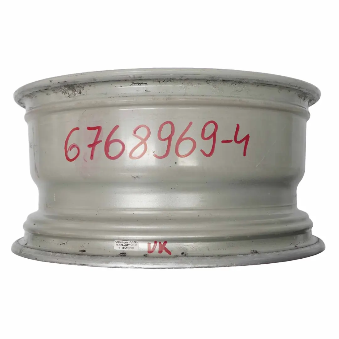 BMW E90 E91 Silver Alloy Wheel Rim 17" ET:34 8J Spider Spoke 187 - SKU 6768969-4 - Part number 6768969