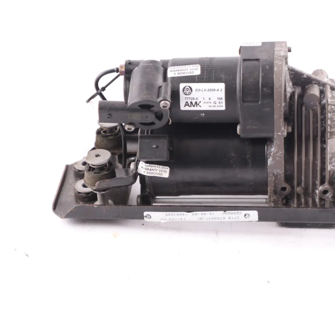 Dispositivo Alimentación Suspensión Aire Motor Compresor para BMW E61 Touring con número de pieza 6769082 BMW E61 Touring Dispositivo Alimentación Suspensión Aire Motor Compresor - SKU 6769082-3 - Número de pieza 6769082