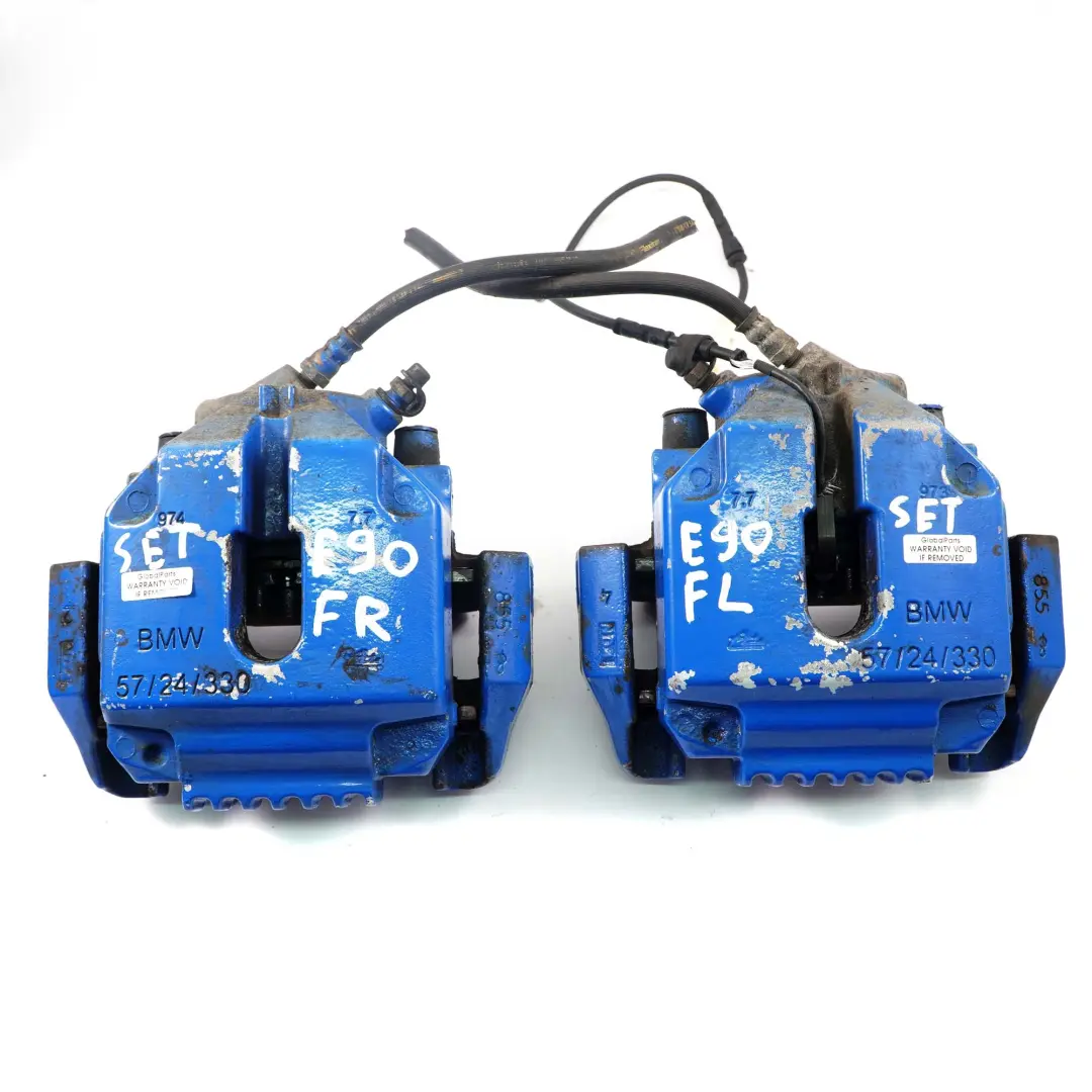 Bremssattelgehäuse Bremse Vorne Links Rechts Set 57/24/330 für BMW E90 E91 E92 mit Teilenummer 6769093 BMW E90 E91 E92 Bremssattelgehäuse Bremse Vorne Links Rechts Set 57/24/330 - SKU 6769093/6769094 - Teilenummer 6769093