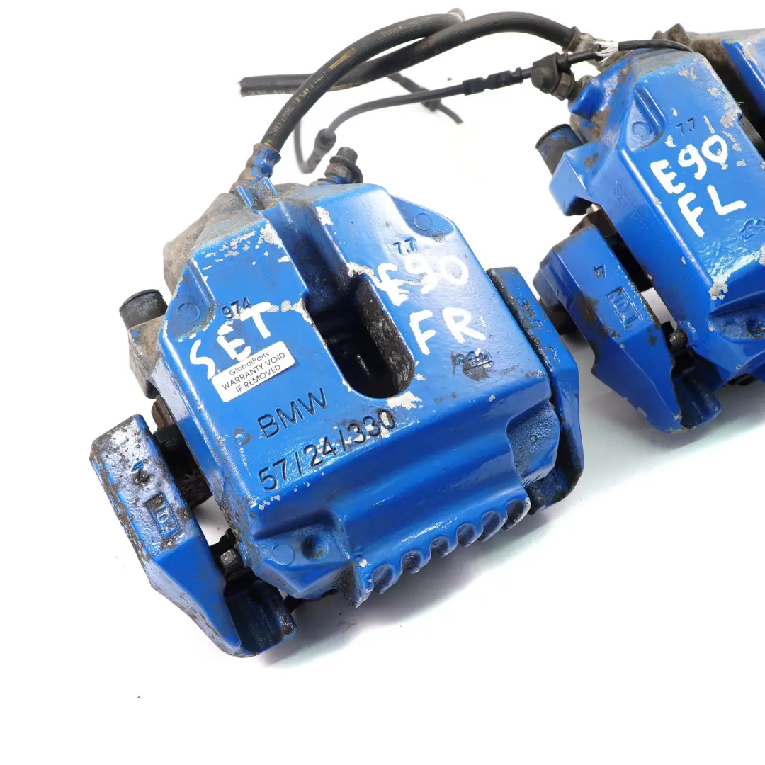 BMW E90 E92 Brake Caliper Front Left Right N/O/S Carrier Housing Set 57/24/330 - SKU 6769093/6769094 - Part number 6769093
