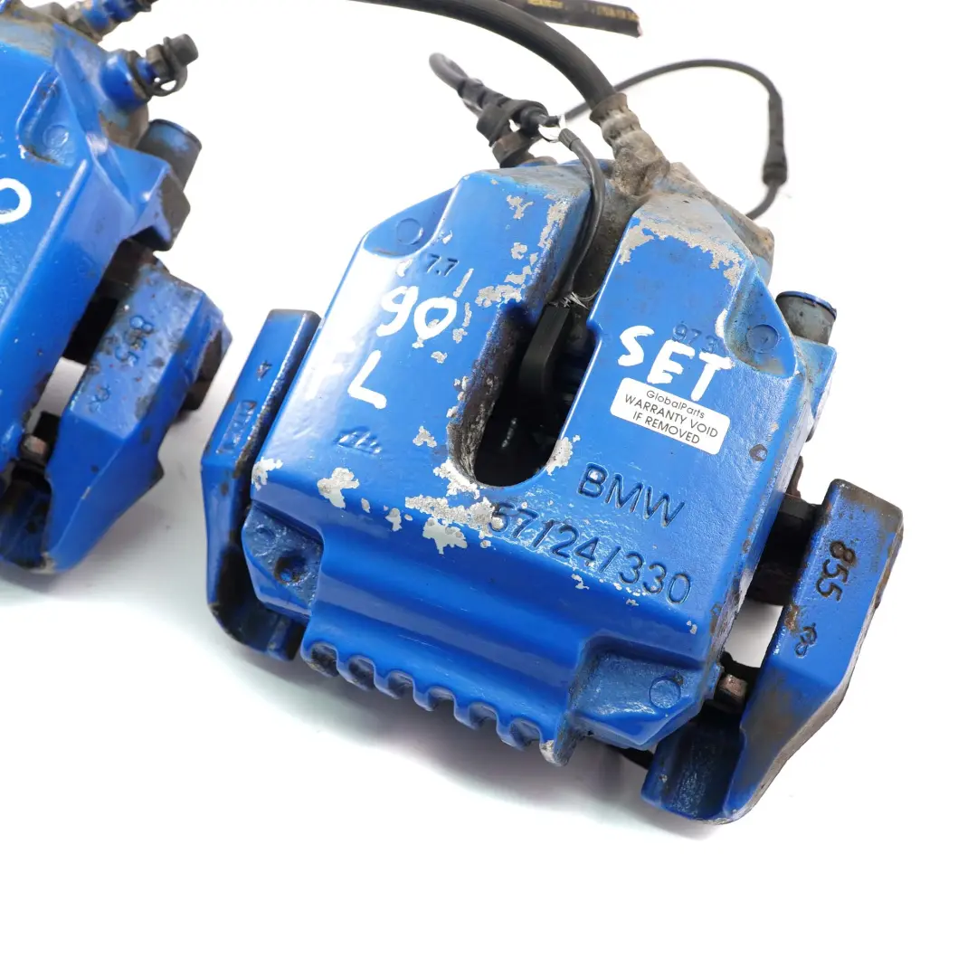 Brake Caliper Front Left Right N/O/S Carrier Housing Set 57/24/330 to BMW E90 E92 with Part number 6769093 BMW E90 E92 Brake Caliper Front Left Right N/O/S Carrier Housing Set 57/24/330 - SKU 6769093/6769094 - Part number 6769093