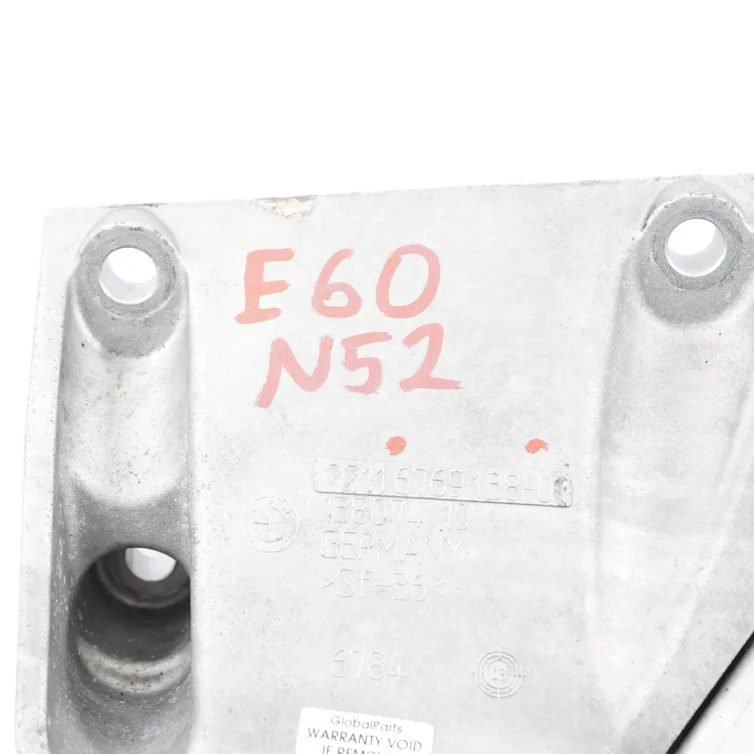 BMW E60 N52 Łapa Wspornik Mocowanie Uchwyt Silnika Prawe - SKU 6769138 - Numer Części 6769138