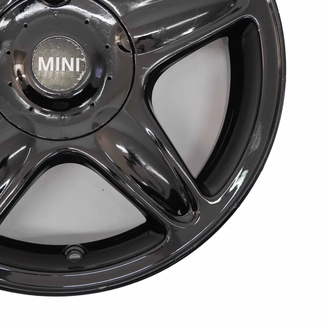 Alloy Rim 16" ET:48 6,5J 5-Star Blaster 103 to Mini Cooper R50 R55 R56 Black Wheel with Part number 6769409 Mini Cooper R50 R55 R56 Black Wheel Alloy Rim 16" ET:48 6,5J 5-Star Blaster 103 - SKU 6769409-11 - Part number 6769409