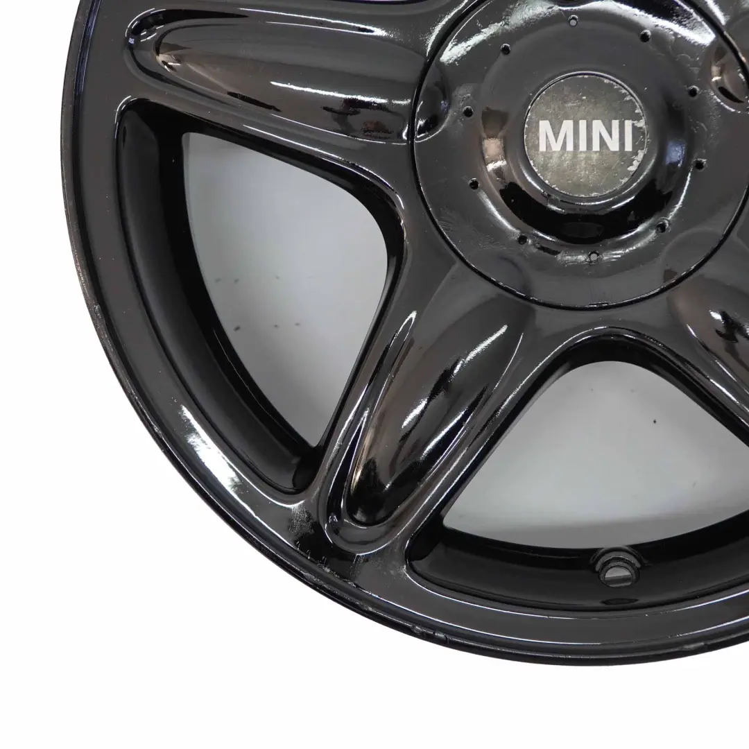 Alloy Rim 16" ET:48 6,5J 5-Star Blaster 103 to Mini Cooper R50 R55 R56 Black Wheel with Part number 6769409 Mini Cooper R50 R55 R56 Black Wheel Alloy Rim 16" ET:48 6,5J 5-Star Blaster 103 - SKU 6769409-11 - Part number 6769409