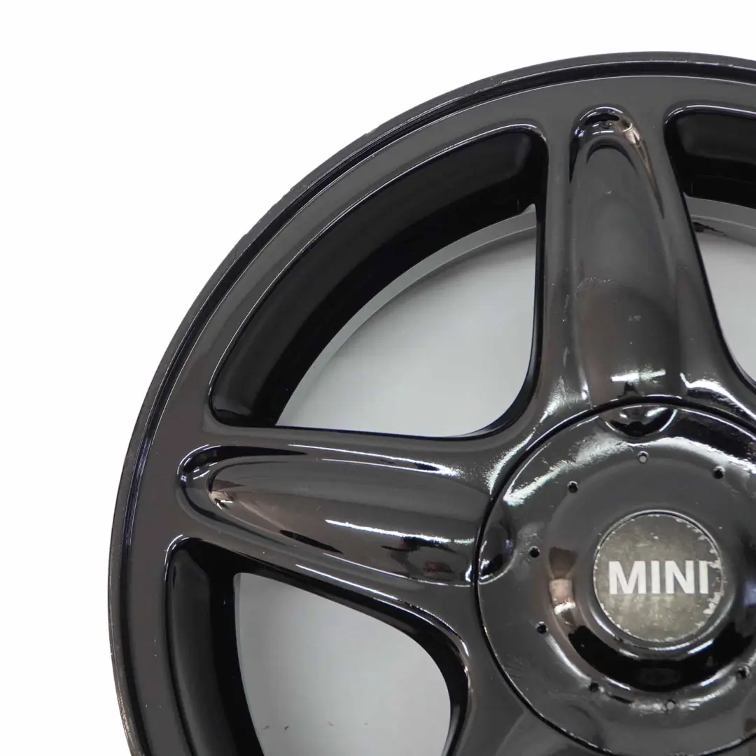 Alloy Rim 16" ET:48 6,5J 5-Star Blaster 103 to Mini Cooper R50 R55 R56 Black Wheel with Part number 6769409 Mini Cooper R50 R55 R56 Black Wheel Alloy Rim 16" ET:48 6,5J 5-Star Blaster 103 - SKU 6769409-11 - Part number 6769409