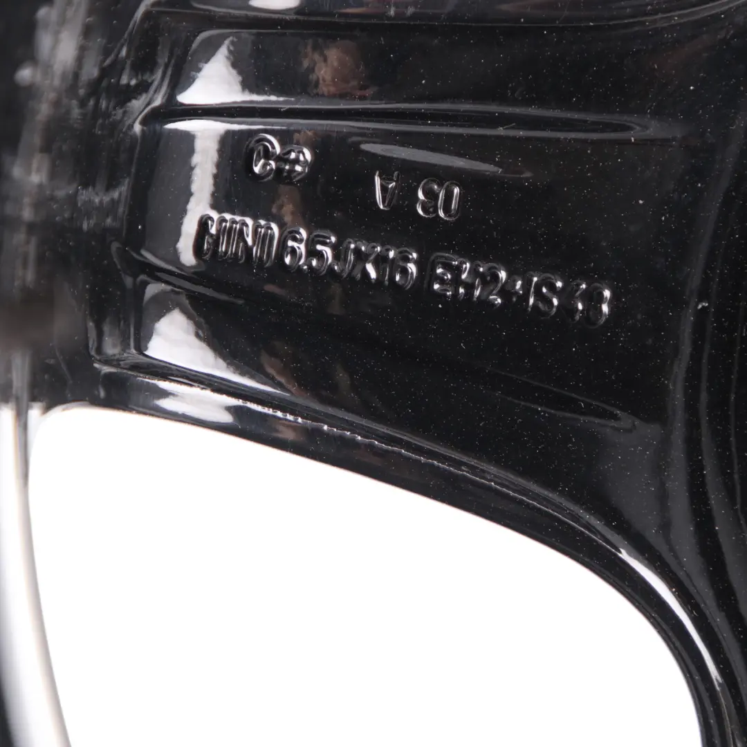 Alloy Rim 16" ET:48 6,5J 5-Star Blaster 103 to Mini Cooper R50 R55 R56 Black Wheel with Part number 6769409 Mini Cooper R50 R55 R56 Black Wheel Alloy Rim 16" ET:48 6,5J 5-Star Blaster 103 - SKU 6769409-12 - Part number 6769409