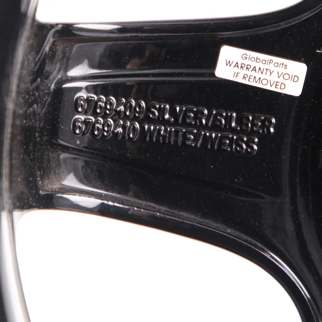 Alloy Rim 16" ET:48 6,5J 5-Star Blaster 103 to Mini Cooper R50 R55 R56 Black Wheel with Part number 6769409 Mini Cooper R50 R55 R56 Black Wheel Alloy Rim 16" ET:48 6,5J 5-Star Blaster 103 - SKU 6769409-12 - Part number 6769409