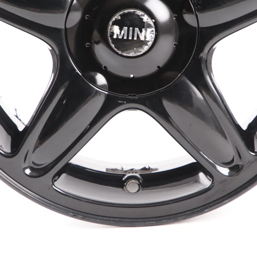 Alloy Rim 16" ET:48 6,5J 5-Star Blaster 103 to Mini Cooper R50 R55 R56 Black Wheel with Part number 6769409 Mini Cooper R50 R55 R56 Black Wheel Alloy Rim 16" ET:48 6,5J 5-Star Blaster 103 - SKU 6769409-12 - Part number 6769409
