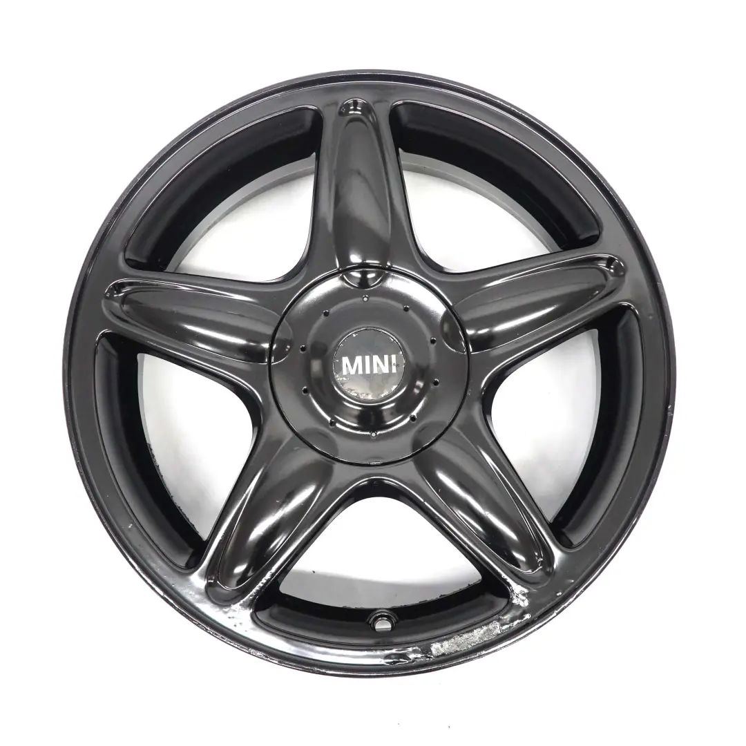 Llanta De aleacion negra 16" 6,5J 5-Star Blaster 103 para Mini Cooper One R50 R55 R56 con número de pieza 6769409 Mini Cooper One R50 R55 R56 Llanta De aleacion negra 16" 6,5J 5-Star Blaster 103 - SKU 6769409-6 - Número de pieza 6769409