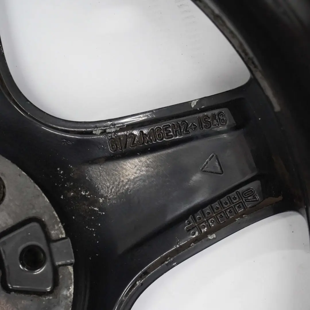 Mini Cooper One R50 R55 R56 Black Wheel Alloy Rim 16" 6,5J 5-Star Blaster 103 - SKU 6769409-6 - Part number 6769409