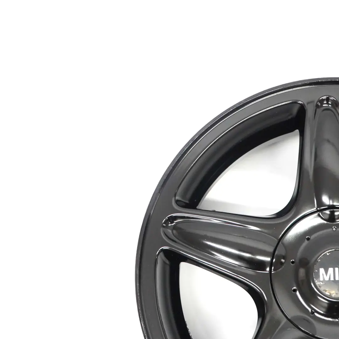 Mini Cooper One R50 R55 R56 Nero Cerchio AlluMini o Alufelge 16" 6,5J Et - SKU 6769409-6 - Numero di parte 6769409
