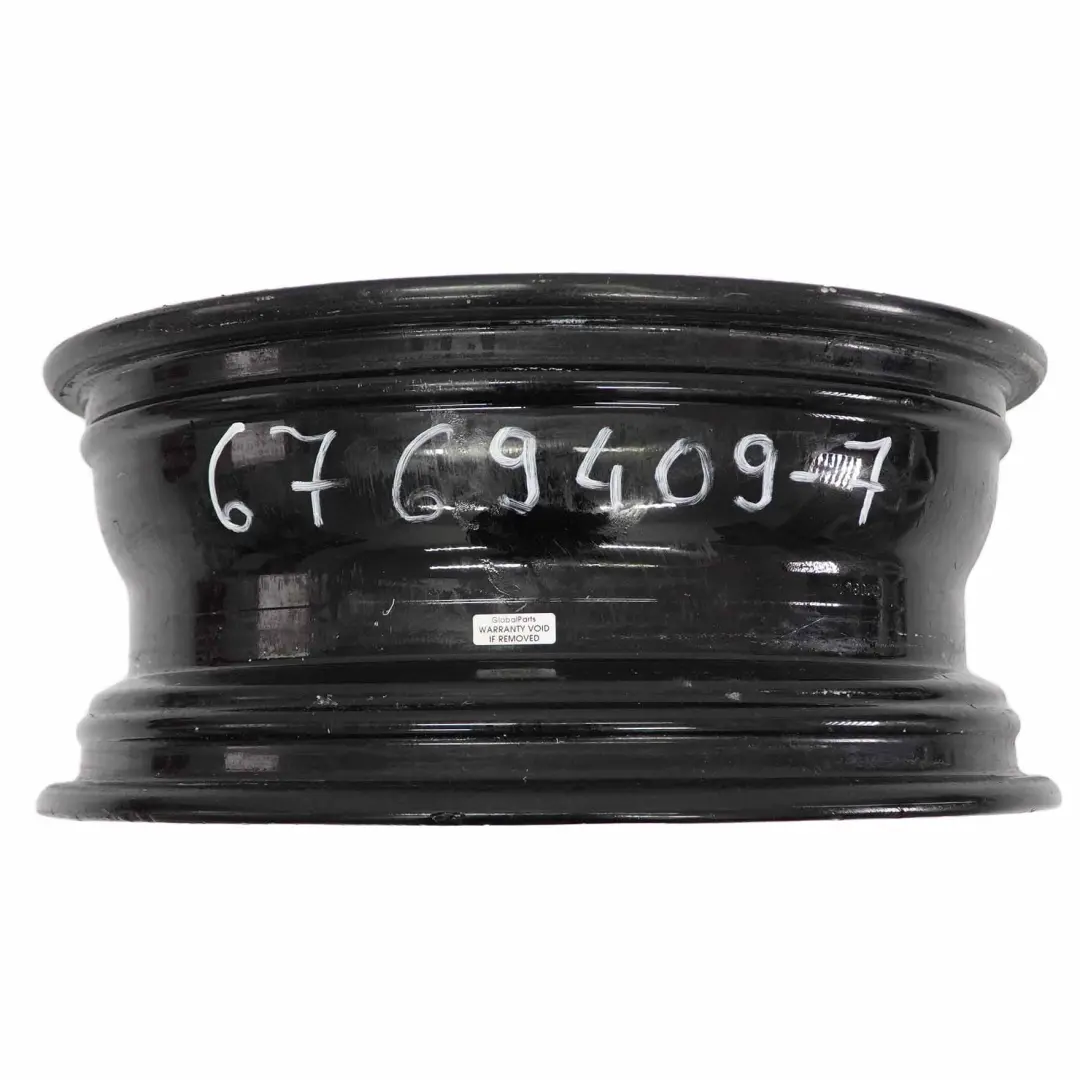 Mini Cooper One R50 R55 R56 Nero AlluMini o Cerchione IN Lega 16" 6,5J ET: 48 - SKU 6769409-7 - Numero di parte 6769409