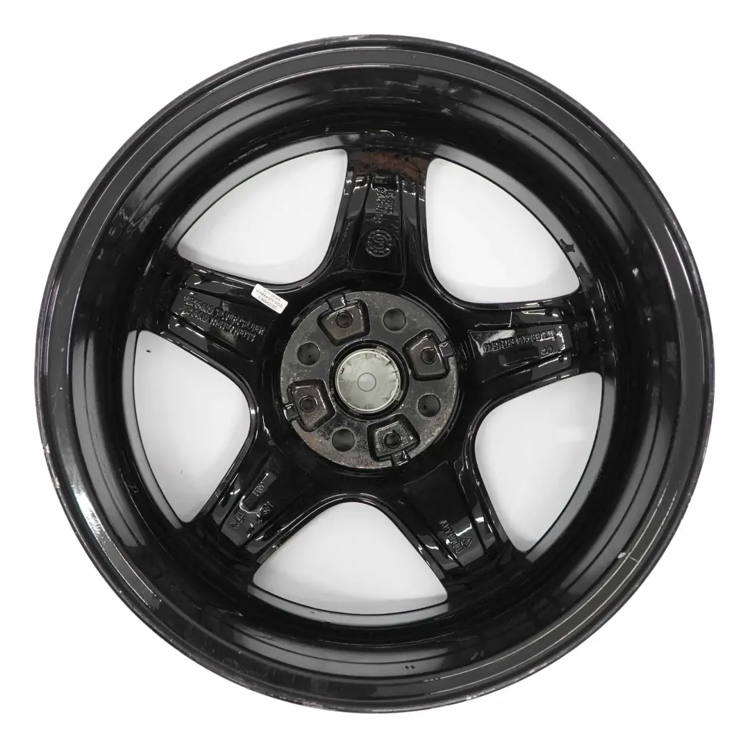 Mini Cooper One R50 R55 R56 Nero AlluMini o Cerchione IN Lega 16" 6,5J ET: 48 - SKU 6769409-7 - Numero di parte 6769409