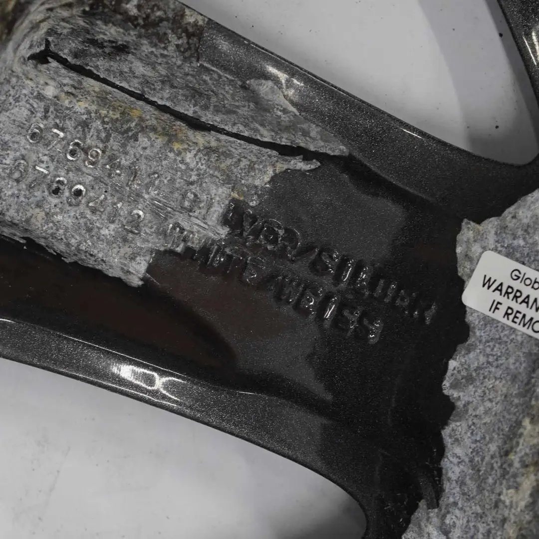 Grey Wheel Alloy Rim 17" 7J Crown Spoke 104 to Mini Cooper R50 R55 R56 R57 with Part number 6769411 Mini Cooper R50 R55 R56 R57 Grey Wheel Alloy Rim 17" 7J Crown Spoke 104 - SKU 6769411-6 - Part number 6769411