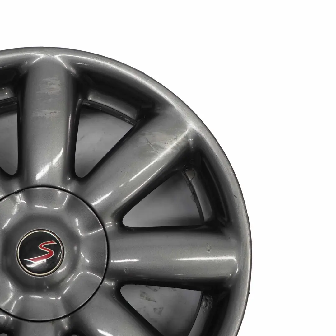 Mini Cooper R50 R55 R56 R57 Grey Wheel Alloy Rim 17" 7J Crown Spoke 104 - SKU 6769411-7 - Part number 6769411