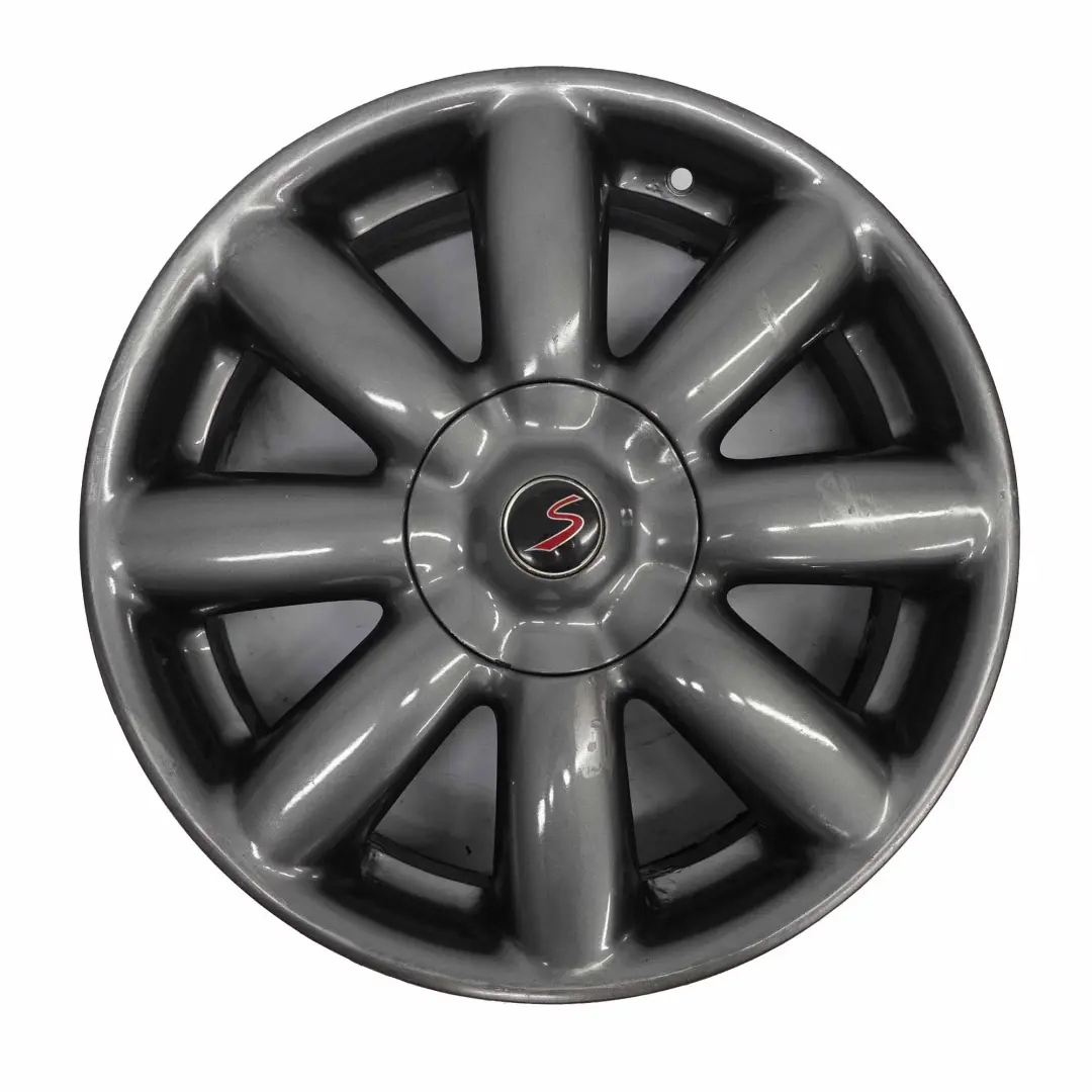 Grey Wheel Alloy Rim 17" 7J Crown Spoke 104 to Mini Cooper R50 R55 R56 R57 with Part number 6769411 Mini Cooper R50 R55 R56 R57 Grey Wheel Alloy Rim 17" 7J Crown Spoke 104 - SKU 6769411-9 - Part number 6769411