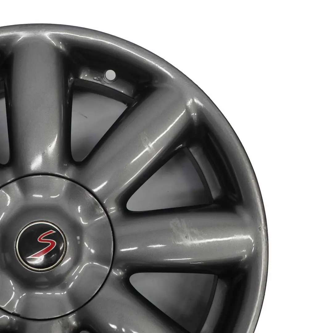 Grey Wheel Alloy Rim 17" 7J Crown Spoke 104 to Mini Cooper R50 R55 R56 R57 with Part number 6769411 Mini Cooper R50 R55 R56 R57 Grey Wheel Alloy Rim 17" 7J Crown Spoke 104 - SKU 6769411-9 - Part number 6769411