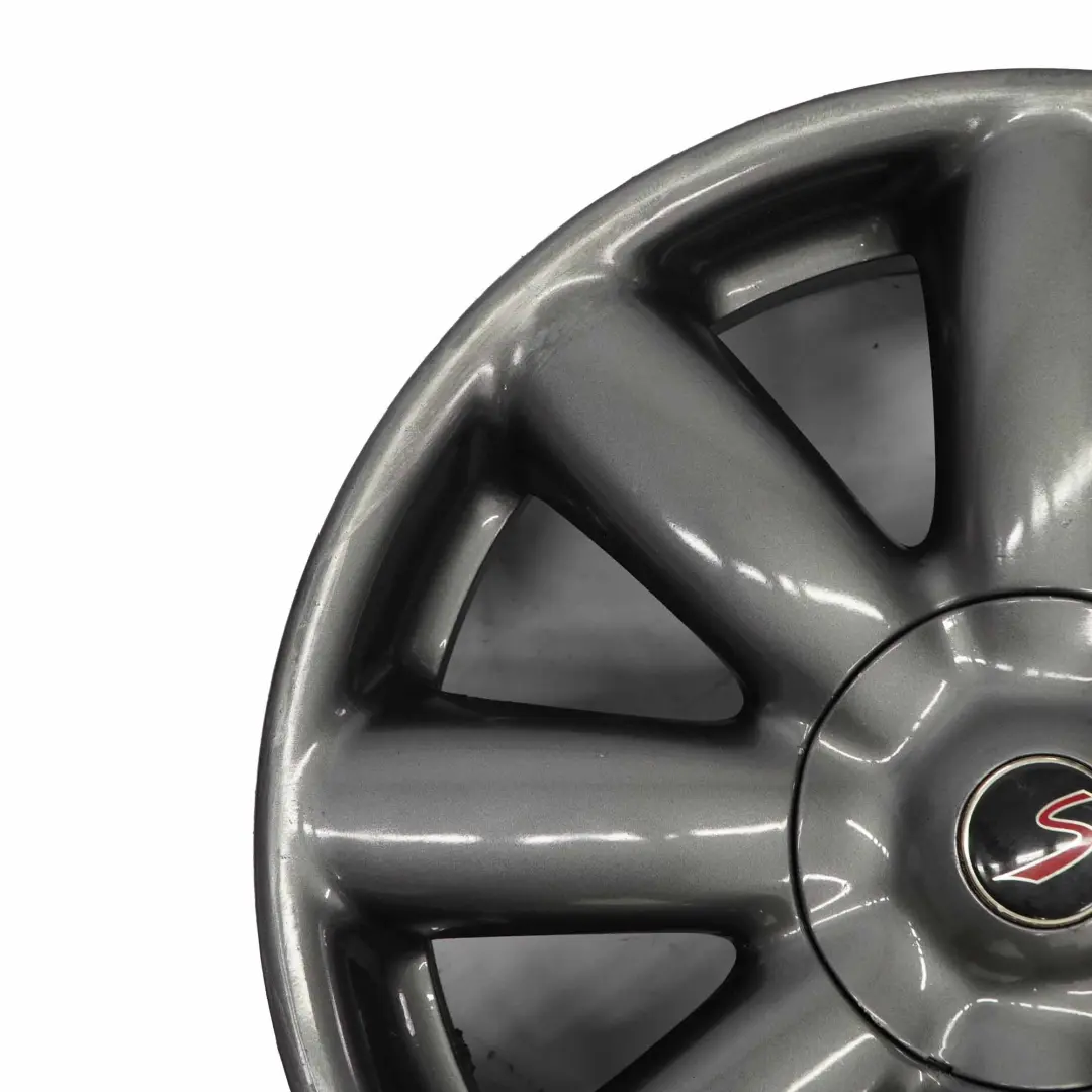 Grey Wheel Alloy Rim 17" 7J Crown Spoke 104 to Mini Cooper R50 R55 R56 R57 with Part number 6769411 Mini Cooper R50 R55 R56 R57 Grey Wheel Alloy Rim 17" 7J Crown Spoke 104 - SKU 6769411-9 - Part number 6769411
