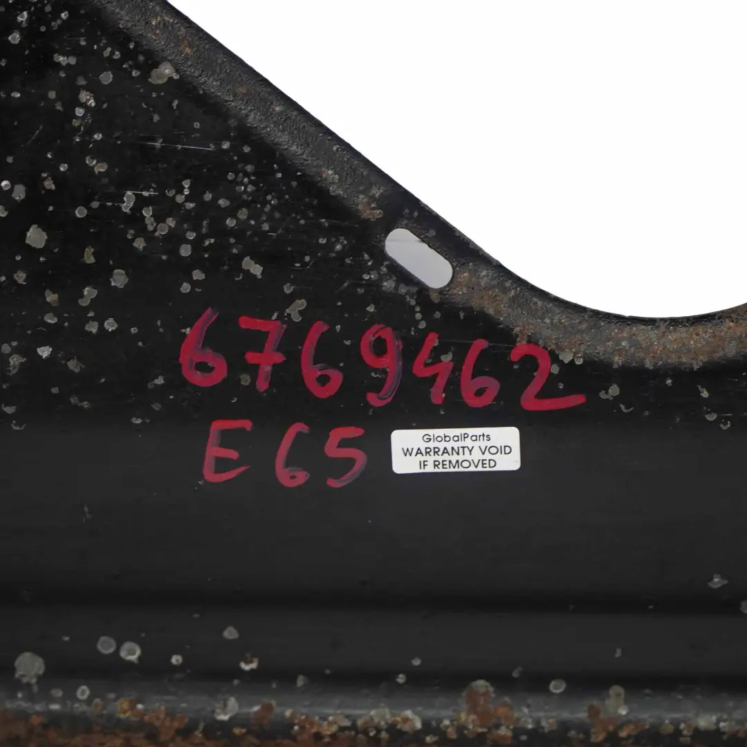 BMW E65 E66 Under Engine Oil Sump Cover Reinforcement Plate 750i N62N - SKU 6769462 - Part number 6769462