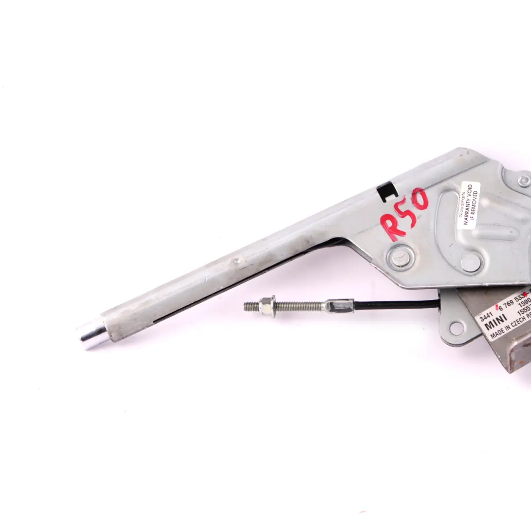 Hebel Handbremse Mechanismus für Mini Cooper One R50 R52 R55 R56 R57 R58 R59 mit Teilenummer 6774814 Mini Cooper One R50 R52 R55 R56 R57 R58 R59 Hebel Handbremse Mechanismus - SKU 6769533 - Teilenummer 6774814