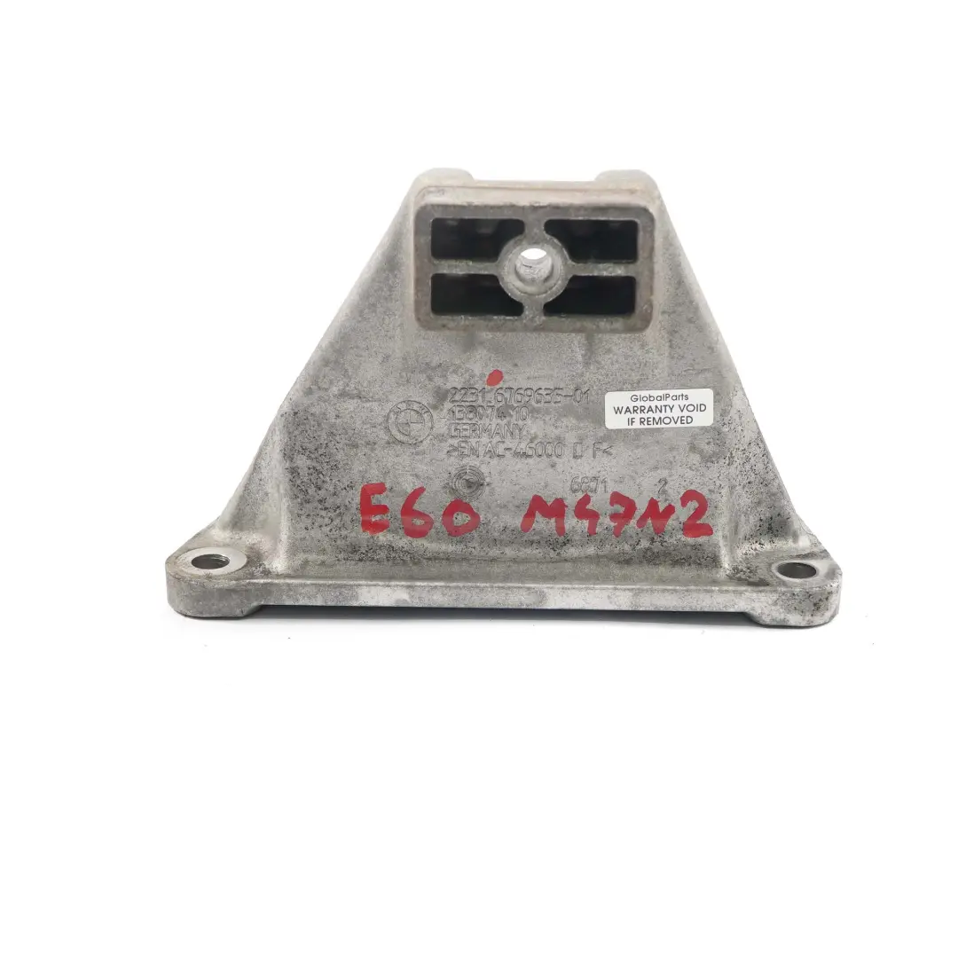 BMW E60 E61 Diesel 520d Caja De cambios travesa?o soporte soporte - SKU 6769635 - Número de pieza 6769635