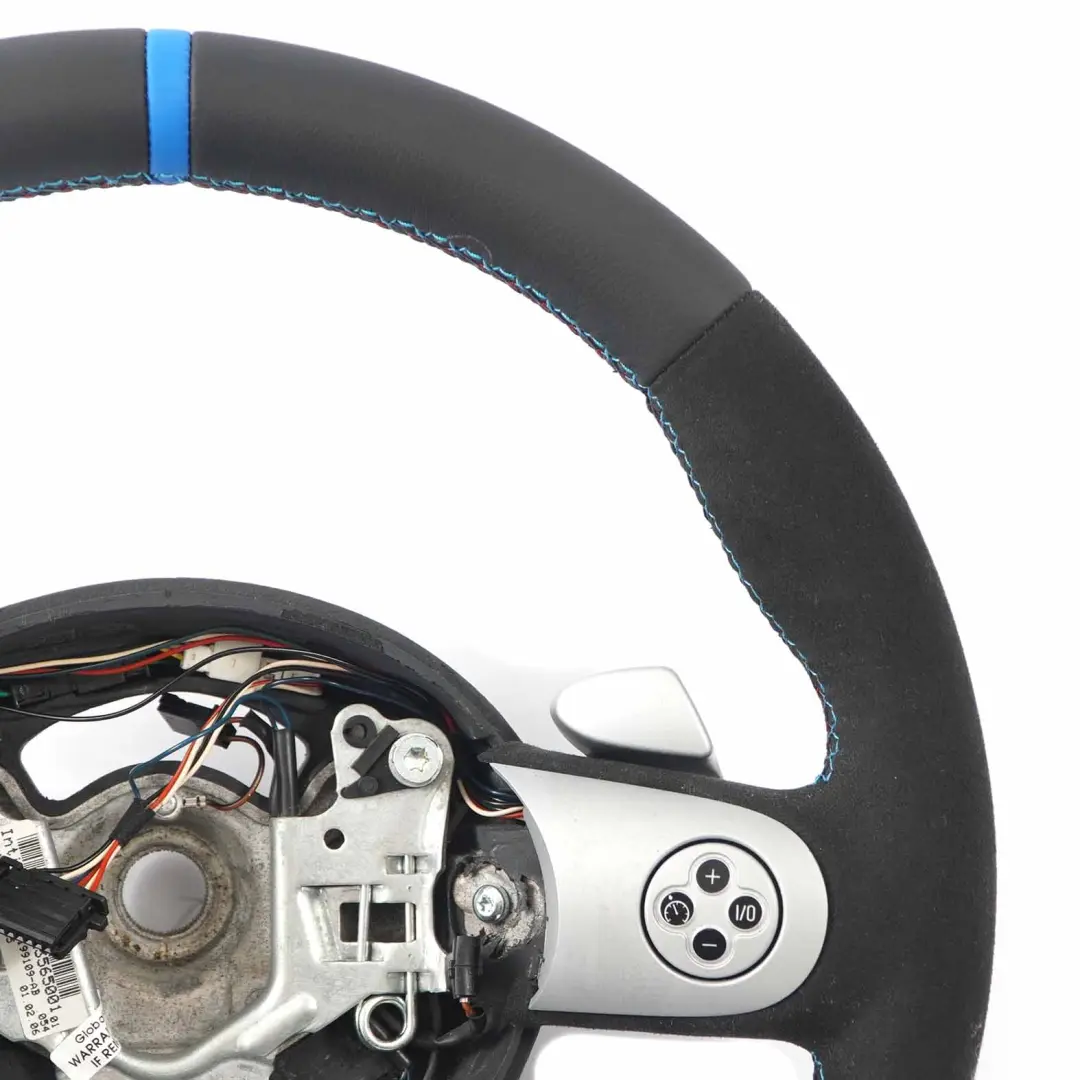 Mini Cooper R50 R52 R53 NEW Black Leather Sport Steering Wheel Steptronic - SKU 6769735-1 - Part number 6769735