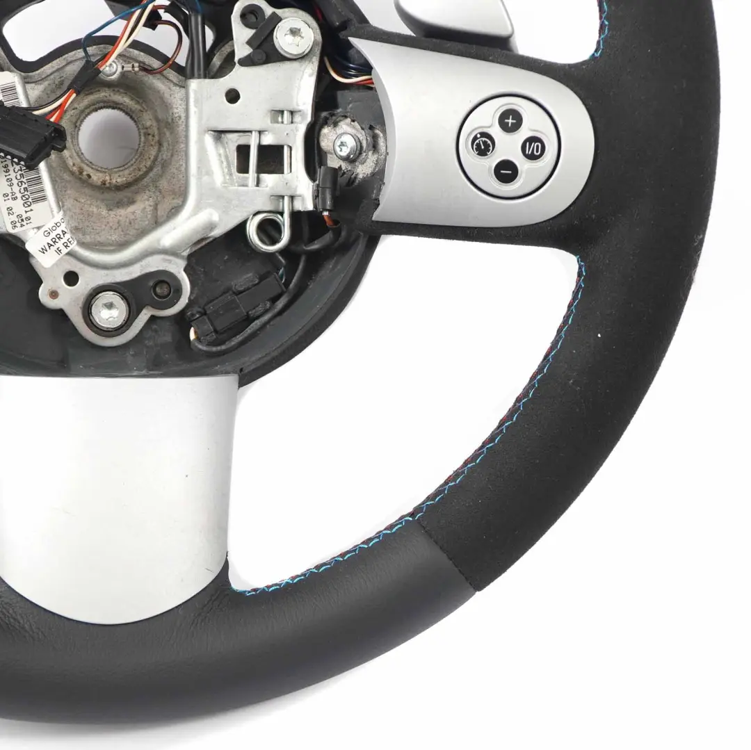 Mini Cooper R50 R52 R53 NEW Black Leather Sport Steering Wheel Steptronic - SKU 6769735-1 - Part number 6769735