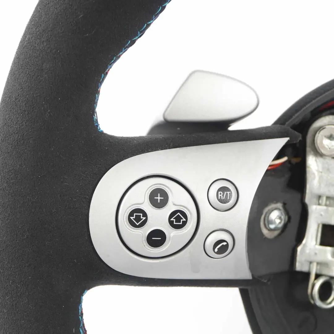 Mini Cooper R50 R52 R53 NEW Black Leather Sport Steering Wheel Steptronic - SKU 6769735-1 - Part number 6769735