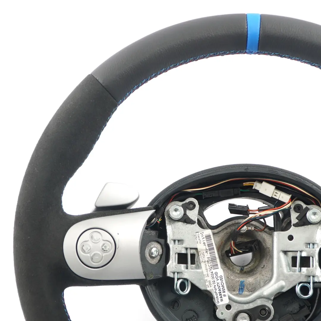 Mini R50 R53 NUOVO Volante Sportivo in Pelle Nera Steptronic Multifunzione - SKU 6769735-3 - Numero di parte 6769735