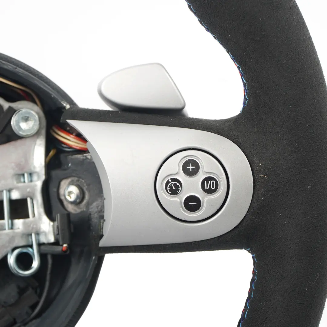 Leather Sport Steering Wheel Steptronic Multifunction to Mini R50 R53 NEW Black with Part number 6769735 Mini R50 R53 NEW Black Leather Sport Steering Wheel Steptronic Multifunction - SKU 6769735-3 - Part number 6769735