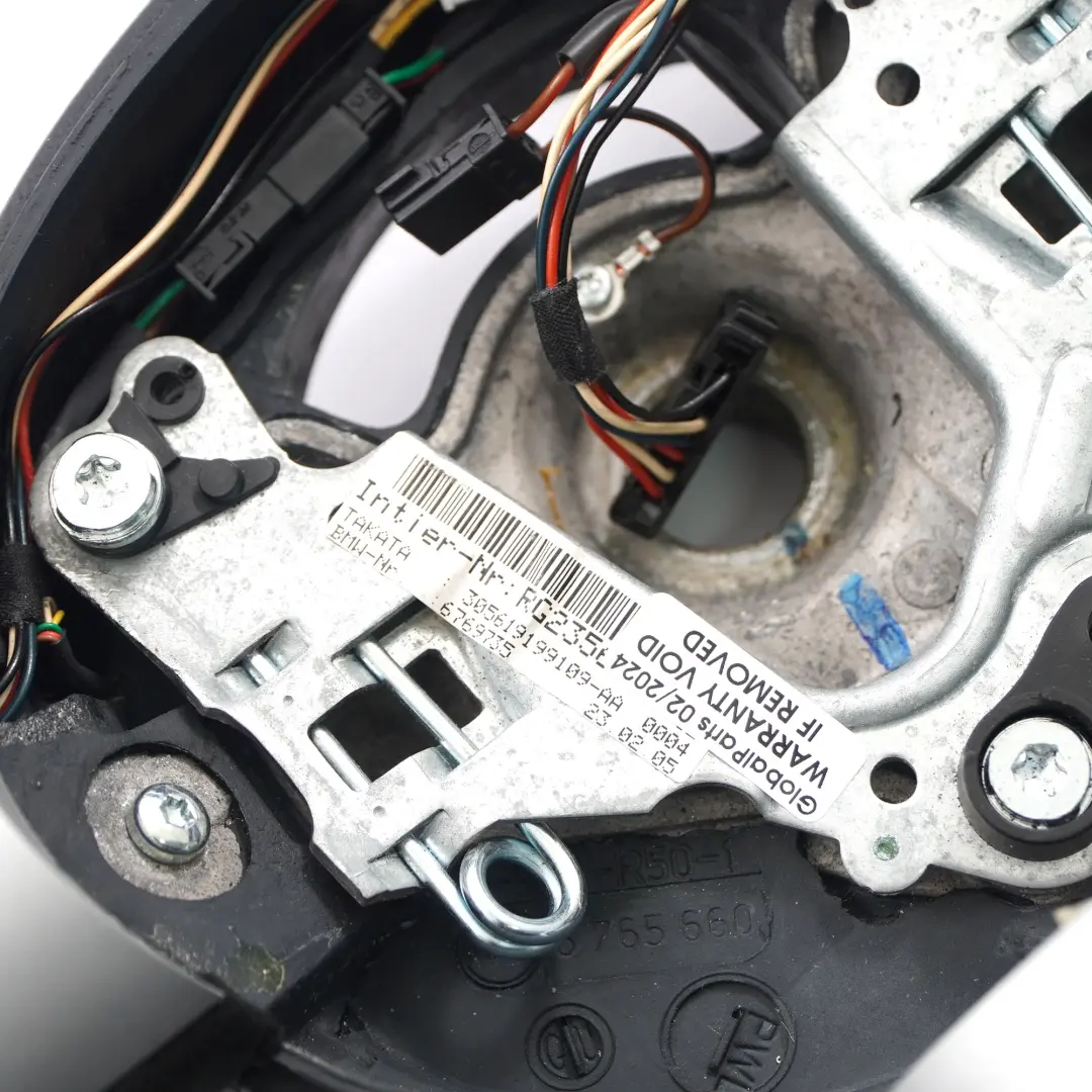 Leather Sport Steering Wheel Steptronic Multifunction to Mini R50 R53 NEW Black with Part number 6769735 Mini R50 R53 NEW Black Leather Sport Steering Wheel Steptronic Multifunction - SKU 6769735-3 - Part number 6769735